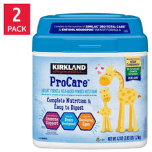 Kirkland Signature ProCare with Dual HMO's, Non-GMO Infant Formula, 42 oz, 2-pack