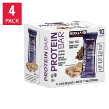 Kirkland Signature Protein Bars, Chocolate Chip Cookie Dough, 40-Count (4 Pack of 10)