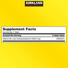 KirklandSignatureQuickDissolveB-125000mcg._300Tablets1 - USA Mega Market
