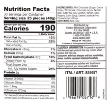 Kirkland Signature Raisins, Milk Chocolate, 3.4 lb