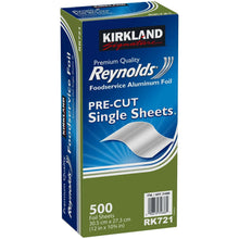 KirklandSignatureReynoldsFoodserviceAluminumFoil-Pre-CutSingleSheets-500-count-_1 - USA Mega Market