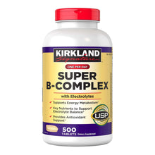 Kirkland Signature Super B-Complex with Electrolytes, 500 Tablets