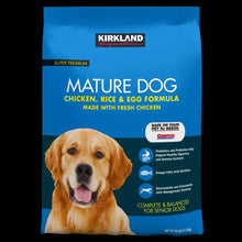 Kirkland Signature Super Premium Mature Dog Food, Chicken, Rice & Egg, 25 lbs