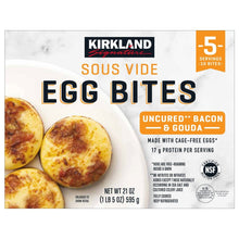 Kirkland Signature Uncured Bacon and Gouda Egg Bites, 10-count