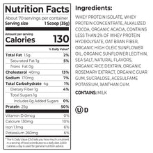 Proteína de suero Kirkland Signature, chocolate cremoso, 5.4 libras