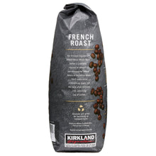 Café en grano entero Kirkland Signature, tostado francés, 2,5 libras