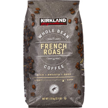 Café en grano entero Kirkland Signature, tostado francés, 2,5 libras