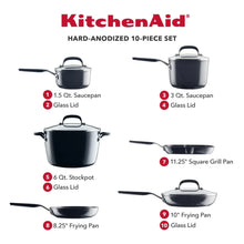 KitchenAid10-PieceHardAnodizedNonstickCookwarePotsandPansSet_OnyxBlack10 - USA Mega Market