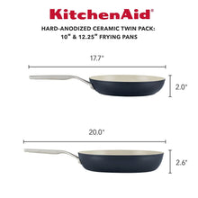 KitchenAidHardAnodizedCeramicNonstick2-PieceFryPanSet8 - USA Mega Market