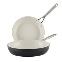 KitchenAidHardAnodizedCeramicNonstick2-PieceFryPanSet9 - USA Mega Market