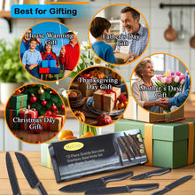Knife-Set-McCook-12-Piece-Granite-Kitchen-Knife-Set-High-Carbon-German-Stainless-Steel-Knives-Se_1760_7 - USA Mega Market