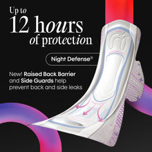 Kotex Ultra Thin Overnight Pads with Wings, Extra Heavy Absorbency, 34 Count (PACK OF 3 )