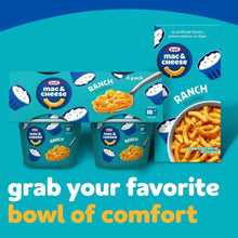 Kraft Mac and Cheese, 4 Cups, for Easy Dinner or Dinner Sides, Ranch Flavored, No Artificial Flavors, Preservatives or Dyes, 2.05 oz