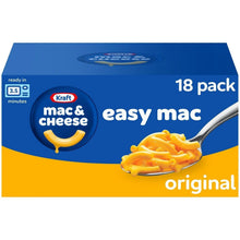 Kraft Easy Mac Original Flavor Single-Serve Pouches 18 pk.
