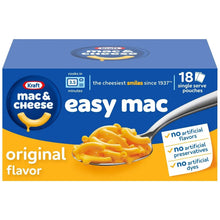 KraftEasyMacOriginalFlavorSingle-ServePouches18pk. - USA Mega Market