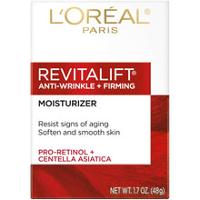 L'Oreal Paris Revitalift Anti-Wrinkle plus Firming Day Face Moisturizer, 1.7 oz