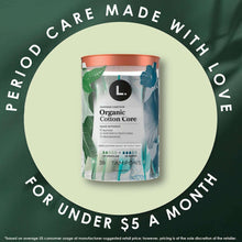 L. Organic Cotton Tampons Duo Pack, Unscented, 84 ct.