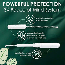 L. Organic Cotton Tampons Duo Pack, Unscented, 84 ct.