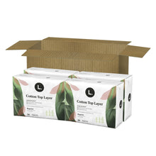 L. Ultra Thin Pads, Organic Cotton Top Layer, Regular, 112 count