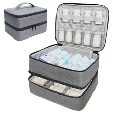 LAKYRIK-Medicine-Bag-Double-Layers-Pill-Bottle-Organizer-Bag-Emergency-Medication-Supplements-Me_3076_1 - USA Mega Market