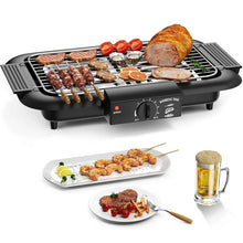 LASIEYO-Electric-Smokeless-Grill-Non-Stick-BBQ-Grill-Indoor-Outdoor-Barbecue-Grill-Adjustable-Te_6471_1 - USA Mega Market