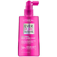 L’Oréal Paris EverPure Sulfate-Free Anti-Frizz Smoothing Iron Sleek Coat Hair Treatment, 5.1 fl oz (PACK OF 3 )