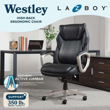 La-Z-Boy Westley Big & Tall Executive Office Chair With Active Lumbar Support