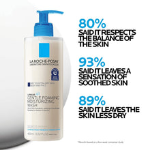 La Roche-Posay Lipikar AP+ Moisturizing Unscented Body and Face Wash for Sensitive Skin, 13.52 fl oz