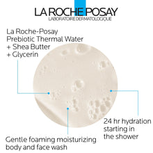La Roche-Posay Lipikar AP+ Moisturizing Unscented Body and Face Wash for Sensitive Skin, 13.52 fl oz