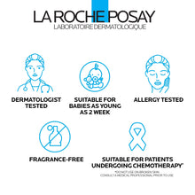 La Roche-Posay Lipikar AP+ Moisturizing Unscented Body and Face Wash for Sensitive Skin, 13.52 fl oz