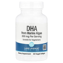 LakeAvenueNutrition_DHAfromMarineAlgae_200mg_60VeggieSoftgels - USA Mega Market