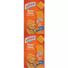 Lance Sandwich Crackers, ToastChee Peanut Butter, Individually Wrapped Packs, 6 Sandwiches Each, 40 ct.