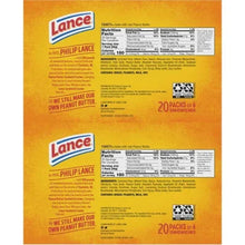 Lance Toasty Cracker Sandwiches, 1.29 oz, 40-count