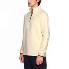 Lands' End Men's Quilted Quarter Zip Pullover