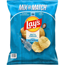 Lay's Salt & Vinegar Flavored Potato Chips, 15.25 oz. (PACK OF 3 )