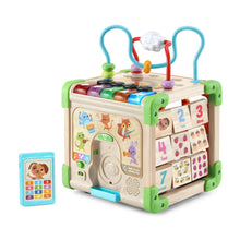 LeapFrogTouch-LearnWoodenActivityCube-FSC100-PlasticWood100-FSC-CertifiedWoodBabyandToddlerToys-_1 - USA Mega Market
