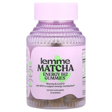 Lemme_EnergyB12_CoQ10Gummies_Matcha_60Gummies - USA Mega Market