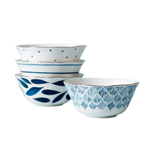 LenoxBlueBayPorcelain4-pieceBowlSet1 - USA Mega Market