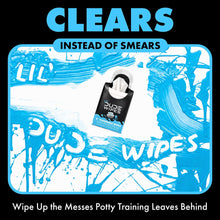 LiL' DUDE Pocket Packs Flushable Wipes, Extra Large Fragrance Free Wet Wipes, 8 Count, 6 Pack