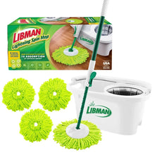 LibmanLightningSpinMopSystemwith3Refills - USA Mega Market