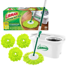 Libman Lightning Spin Mop System with 3 Refills
