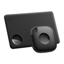 Life360 Tile Starter Pack – 1 Mate & 1 Slim Bluetooth Trackers for Keys, Wallets, Phones – iOS & Android (Black)