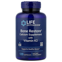 LifeExtension_BoneRestore_CalciumSupplementwithVitaminK2_120Capsules - USA Mega Market