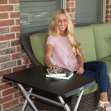 Lifetime 30" Light Commercial Personal Table, Black