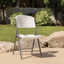 Lifetime Commercial Grade Contoured Folding Chair, Assorted Colors 4 Pack