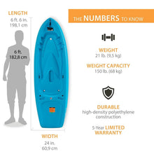 LifetimeDash66YouthSit-On-TopKayak_PaddleIncluded16 - USA Mega Market