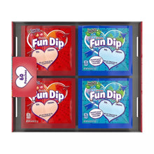 Lik-M-Aid Fun Dip Valentines Day Packs, Cherry Yum Diddly Dip, Razz-Apple Magic Dip, 60 ct.
