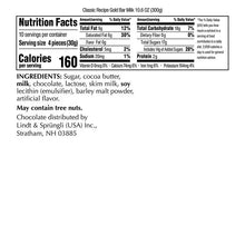Lindt Classic Recipe Milk Chocolate Royal Bar, 10.5 oz