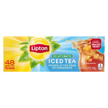 Lipton Black tea Family Iced Tea Bags, 48 ct