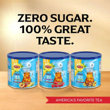 Lipton Zero Sugar Iced Tea Mix, Lemon Flavor Black Iced Tea, Makes 10 Quarts (Pack of 6)